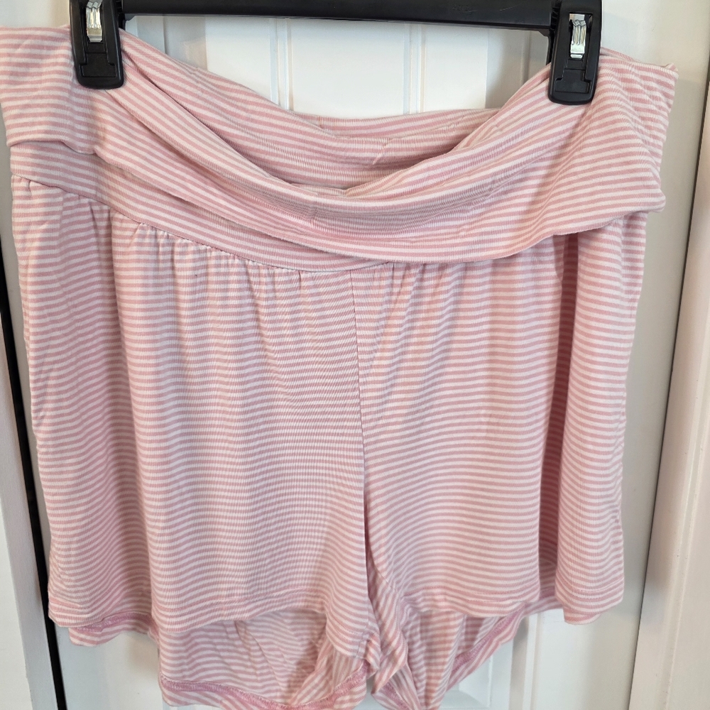 Fold Over Maternity Lounge Shorts